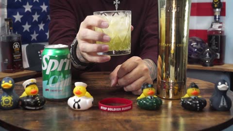 SGT James Martin - Au` Pineapple Vodka & Sprite Chill Cherry Lime Soda