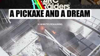 A pickaxe and a dream🫡