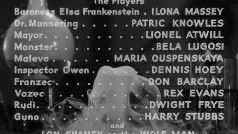 Frankenstein Meets the Wolf Man 1943