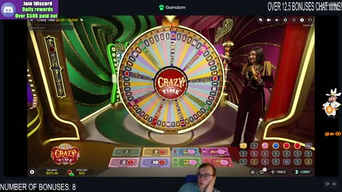 How Many Crazy Time Bonuses Hit Before Time Runs Out? Live Casino Games