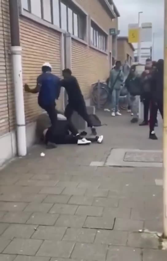 Wszyscy przeciwko jednemu i nikt nie wkracza i nie pomaga.