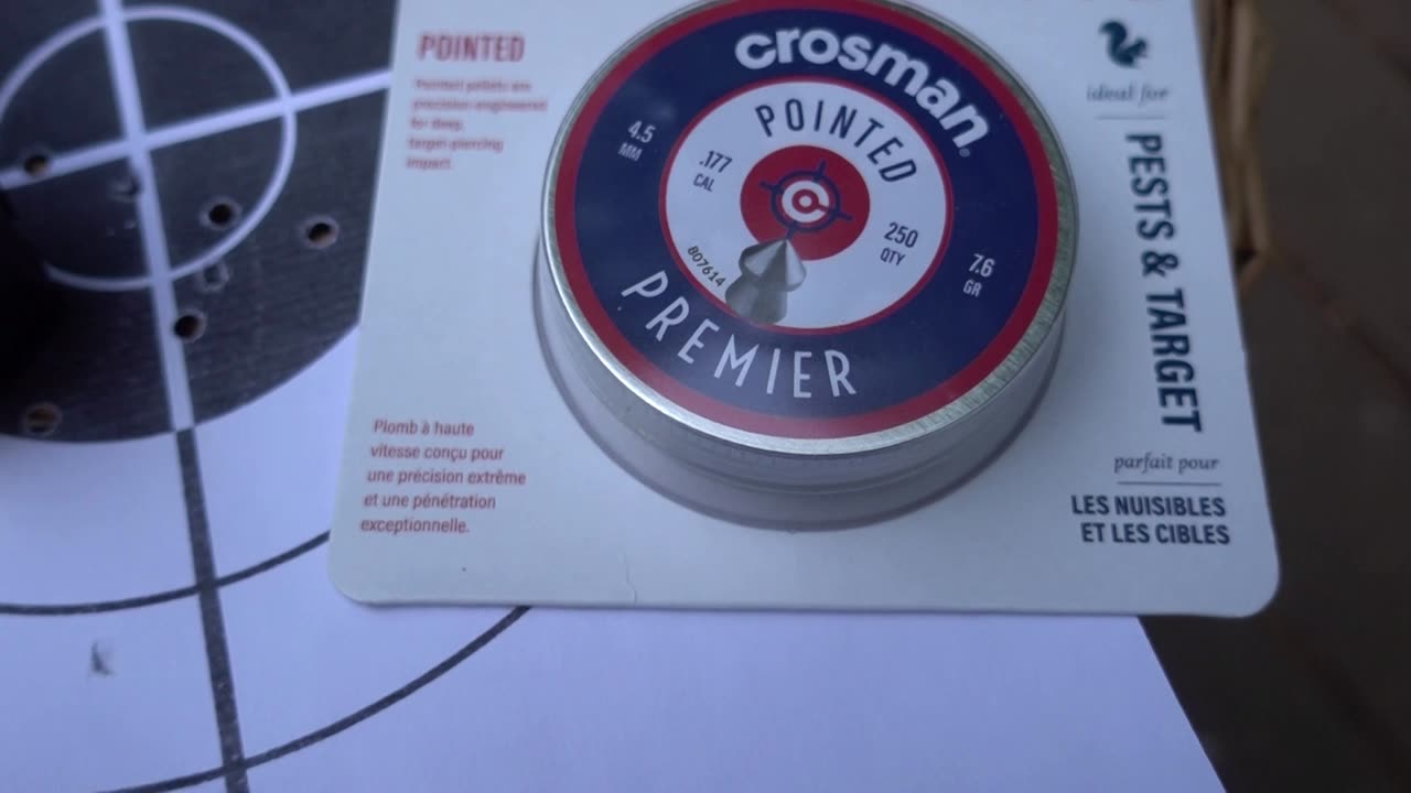 Evaluating Crossman Pointed Pellets