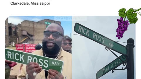 Rick Ross Honored With Street Named After Him In His Hometown Of Clarksdale, Mississippi