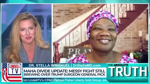 MAHA Needs Accountability | Dr. Stella Immanuel on Absolute Truth with Emerald Robinson