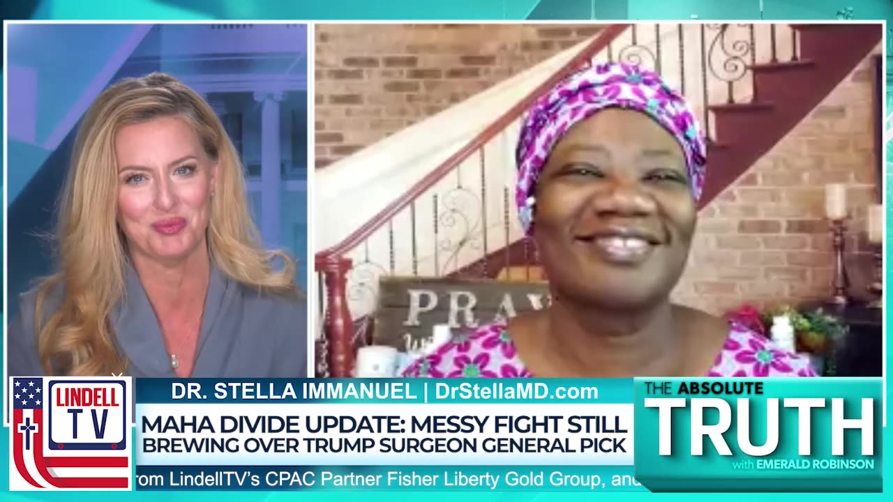 MAHA Needs Accountability | Dr. Stella Immanuel on Absolute Truth with Emerald Robinson