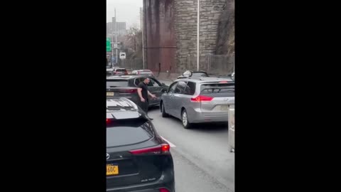 Road rage event in NJ or NY