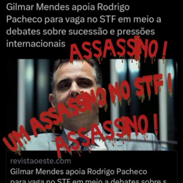 PACHECUZÃO O ASSASSINO DO CLEZÃO QUER ENTRAR NO STF FACÇÃO.
