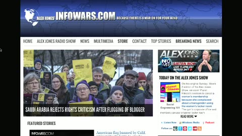 The Alex Jones Show March 8th, 2015