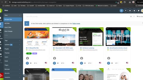 Scepter Kinsta Install - Setting Up Settings and MainWP- Step 3