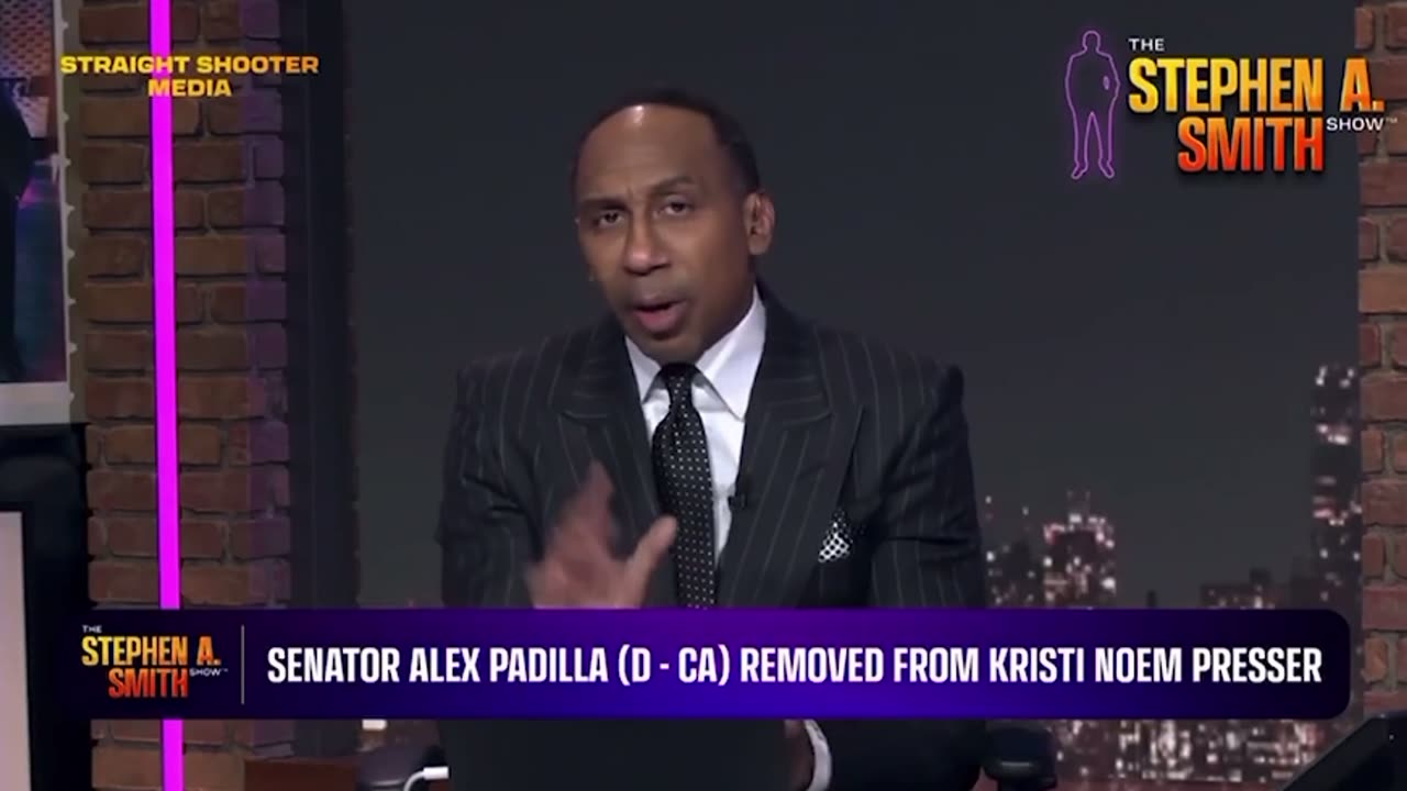 Stephen A. Smith destroys Alex Padilla