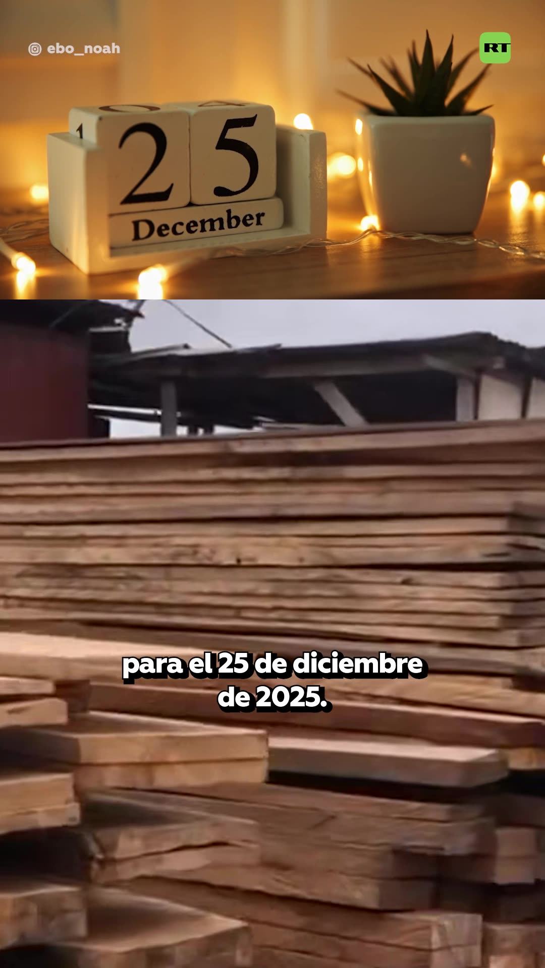 Profeta ghanés construye arcas ante temor a diluvio navideño