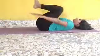 Viral: Yoga for flat belly #viral #share #youtubeshorts #shorts #bellyfat