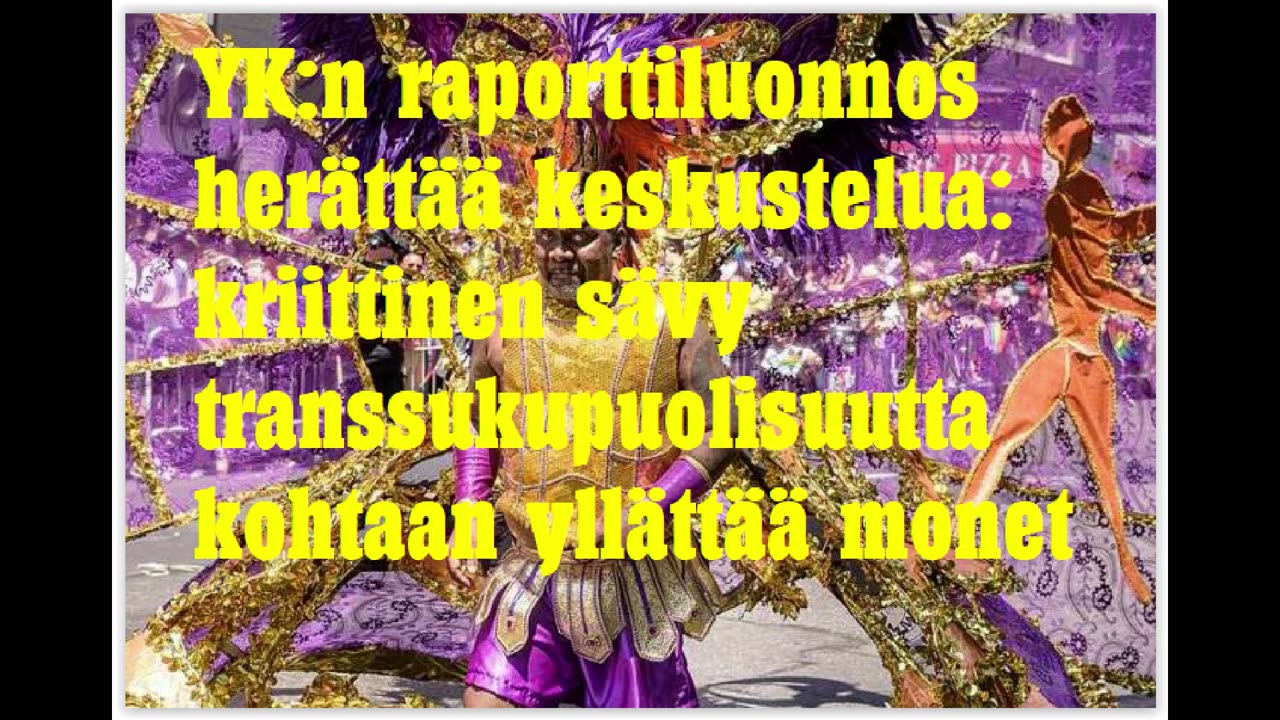YKn raporttiluonnos herättää keskustelua sävystään transsukupuolisuutta kohtaan