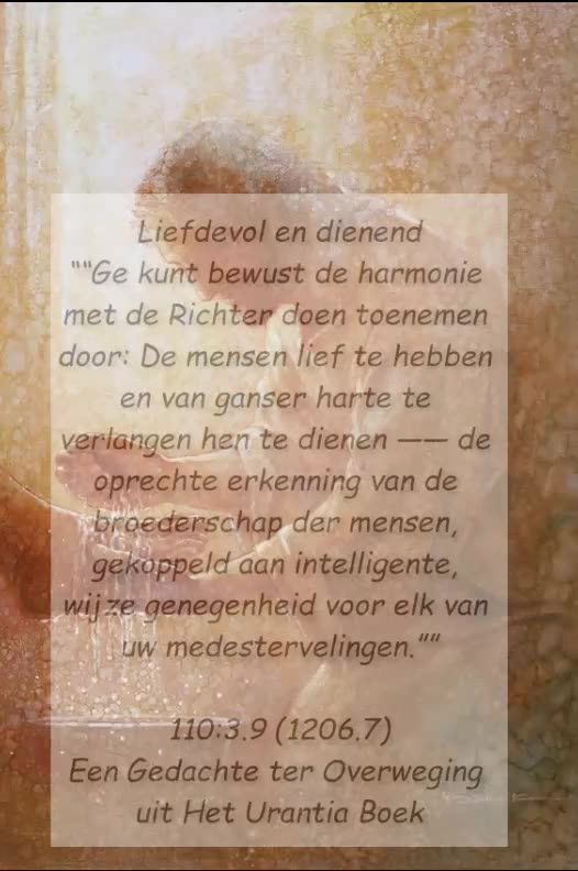 Liefdevol en dienend
