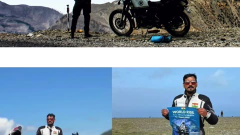 🏍️ 24,000 km, 17 countries — journey halted by theft“Dream Ride Stolen Indian Biker Stranded in UK”