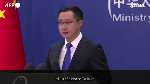 NOTIZIE DAL MONDO La Cina:le forze esterne che sostengono Taiwan spingono verso una guerra imminente Il portavoce del ministero degli esteri cinese Lin Jian: "Ogni tentativo di fermare Pechino e' destinato a fallire"