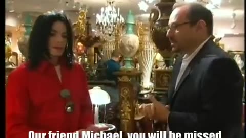 Michael Jackson goes shopping in Las Vegas