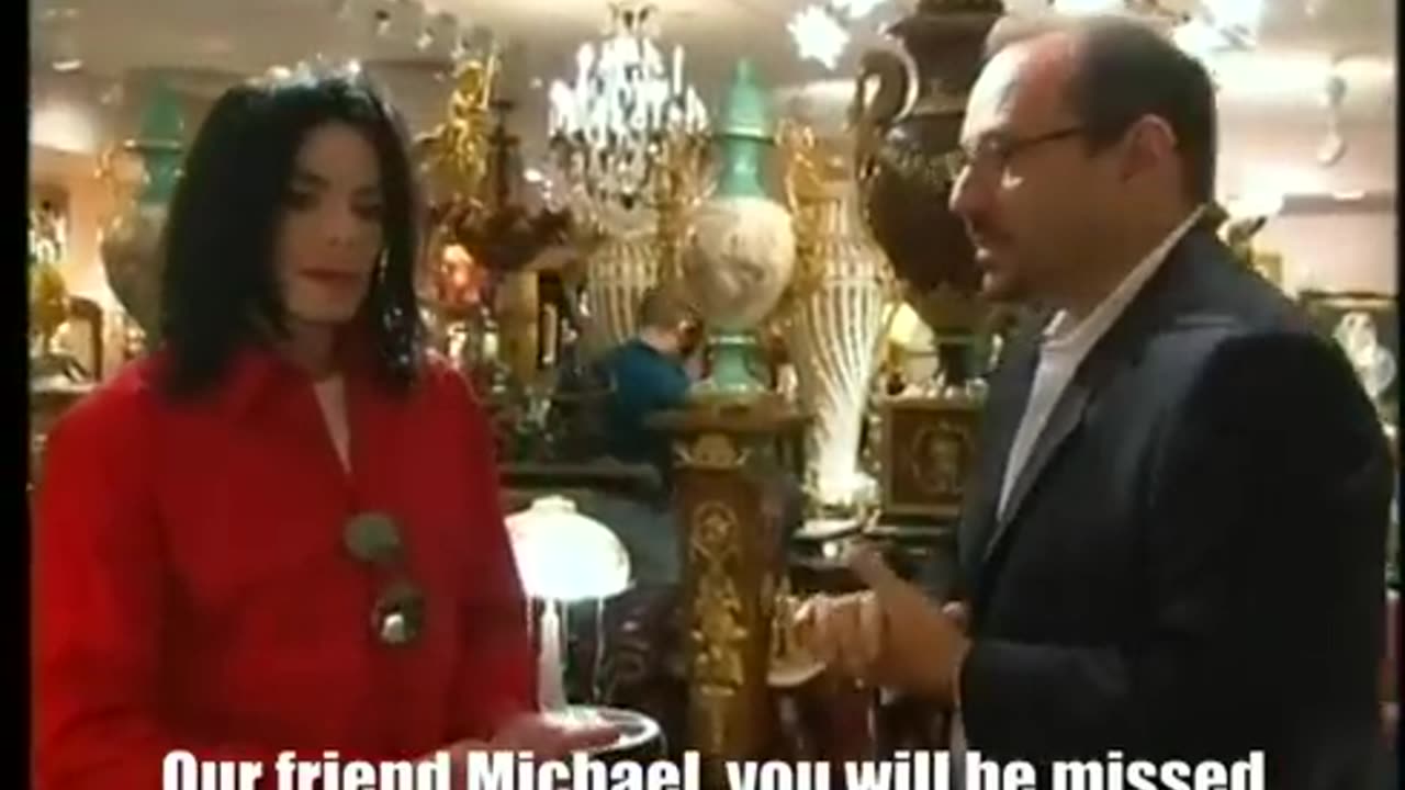 Michael Jackson goes shopping in Las Vegas
