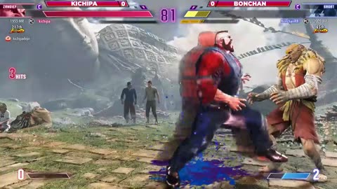 Street Fighter 6 🔥 BONCHAN (Sagat) vs KICHIPA (Zangief) | High-Level SF6 Matches
