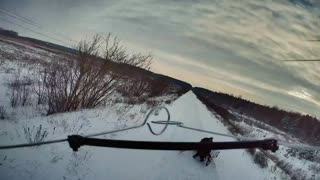 Our operator spotted the civilian in time.