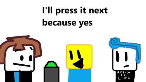Don't Press the Button in Roblox