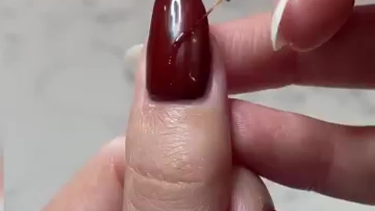 Shocking: the texture on these nails is SO cool | diy gel nail tutorial | #nails