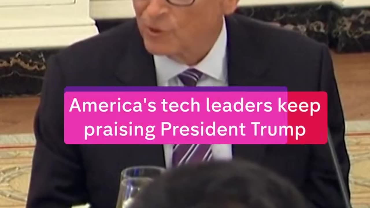 America's tech leaders can't stop praising President