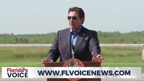 GOV DESANTIS puts Dems who are obsessed with Alligator Alcatraz IN THEIR PLACE.