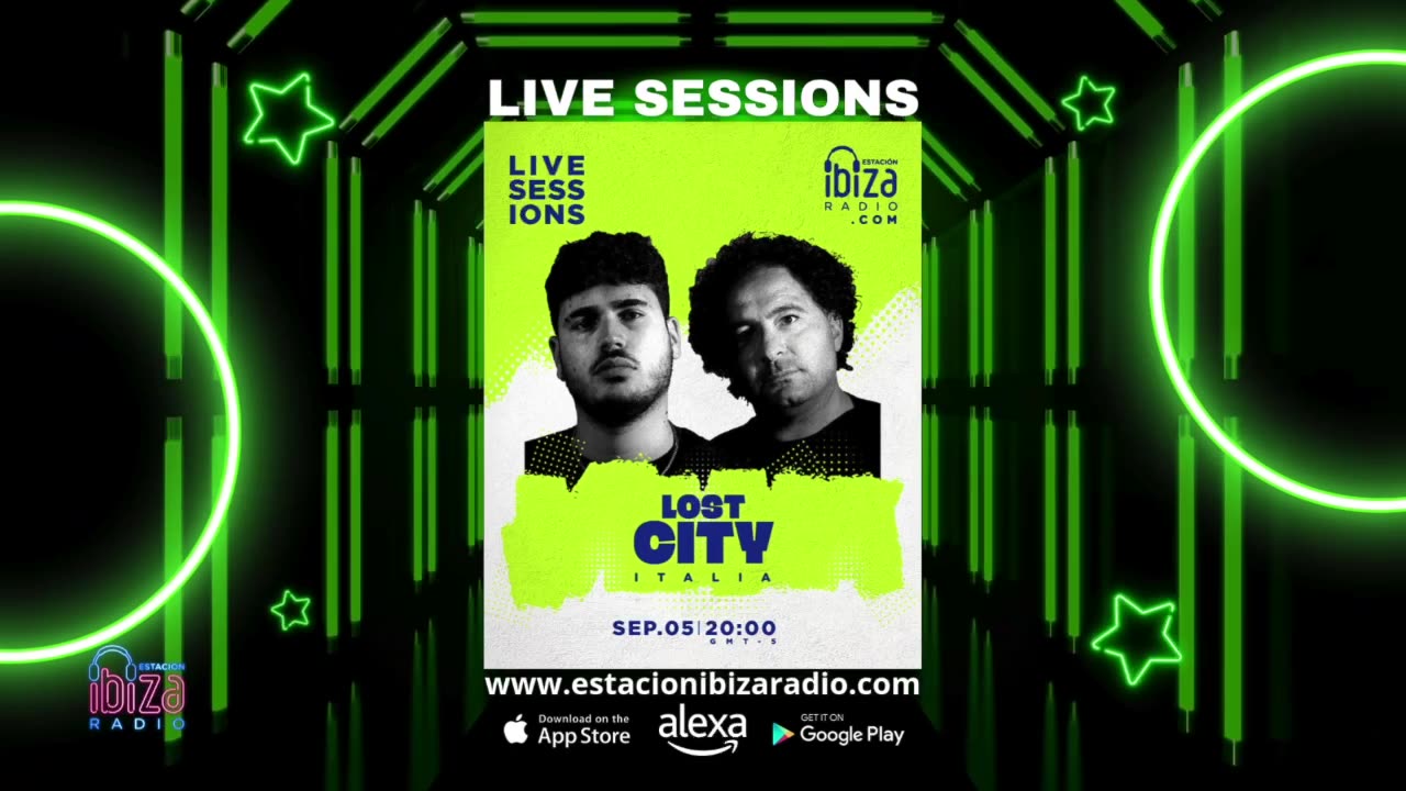 Lost City Live Sessions - Viernes 5 de Septiembre 2025