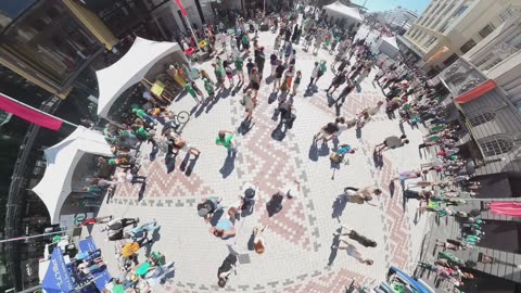 Saint Patrick's Day in Britomart. Auckland, New Zealand. 16/iii 2025