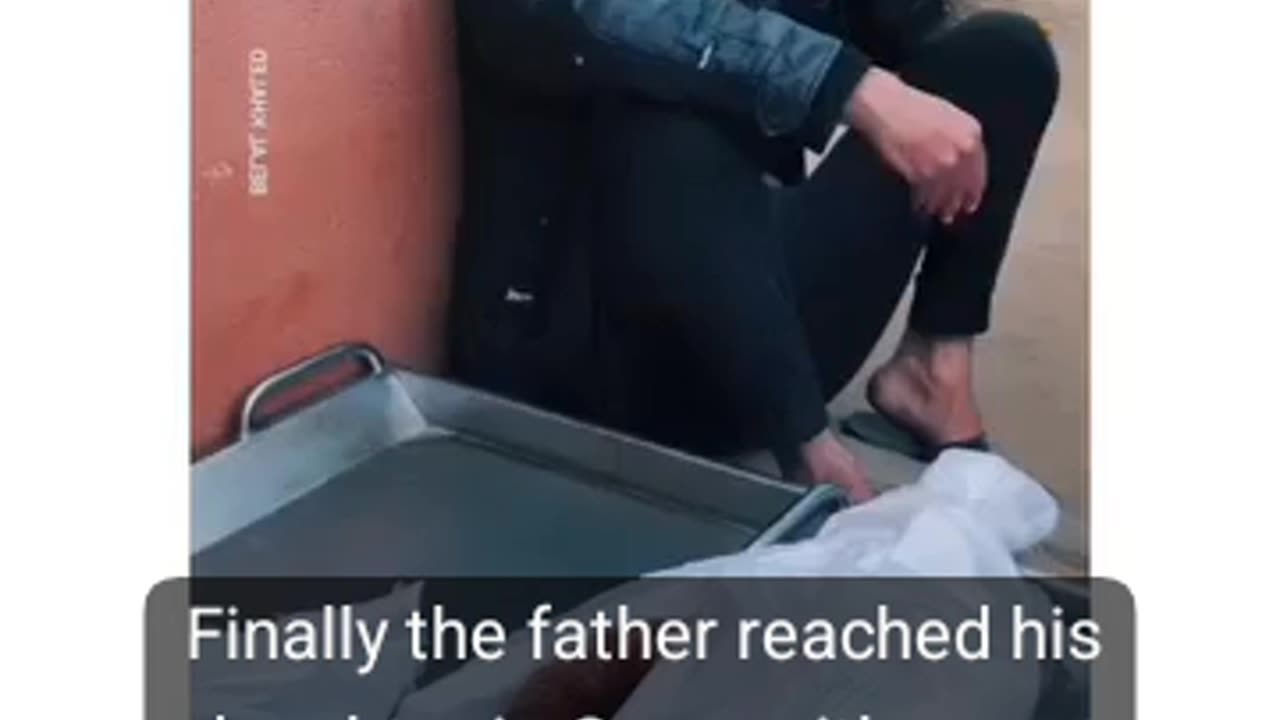 Finally The Father Reached His Daughter In Gaza With Some Food