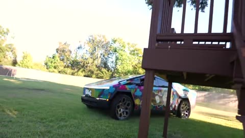 We Turned Our Cybertruck Into a Pool!