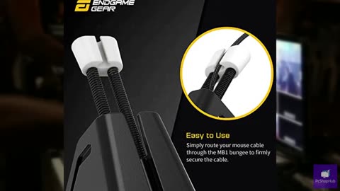 ENDGAME GEAR MB1 Mouse Bungee Holder, Mouse-Cable Holder with Anti-Slip Feet