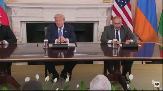 President Trump Hosts Trilateral Signing with Armenian and Azerbaijani Leaders