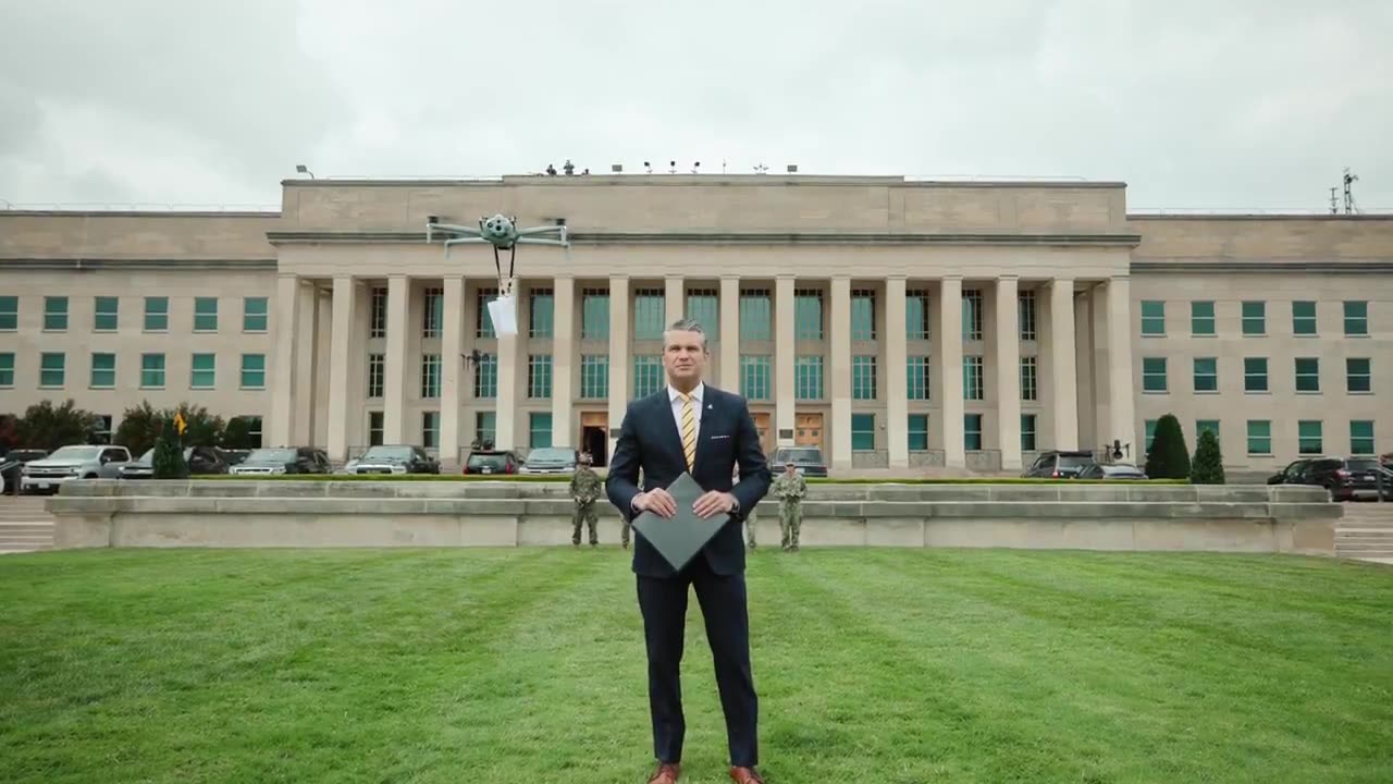 🚨🔥Secretary of Defense Pete Hegseth Unleashing U.S. Military Drone Dominance.