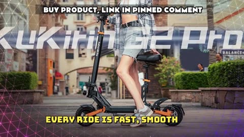 KuKirin G2 Pro Electric Scooter 600W Motor 48V 15.6Ah Battery Folding Electric Scooter