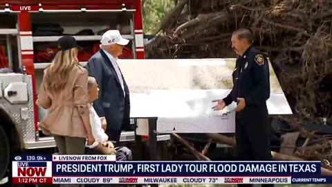 President Trump Meets with Texas Flood First Responders