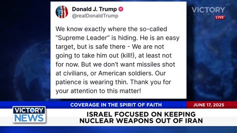 We are LIVE with Victory News! 4/5CT - 6.17.25