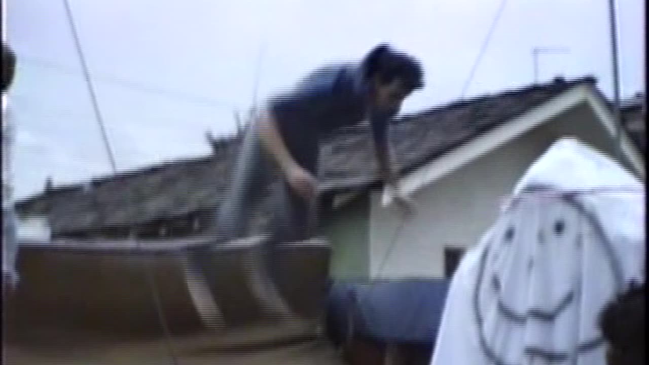 John Cann Training on trampoline with Ray Zecca