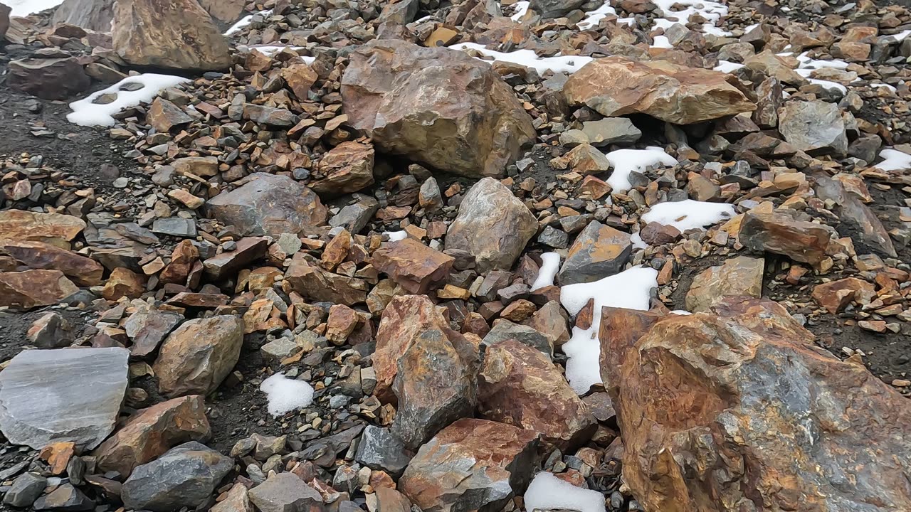 The final portion of the climb in #NevadoCayesh #Huaraz