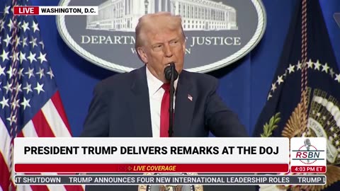 🚨President Trump while AT THE DOJ: "The case against me was bullshit."