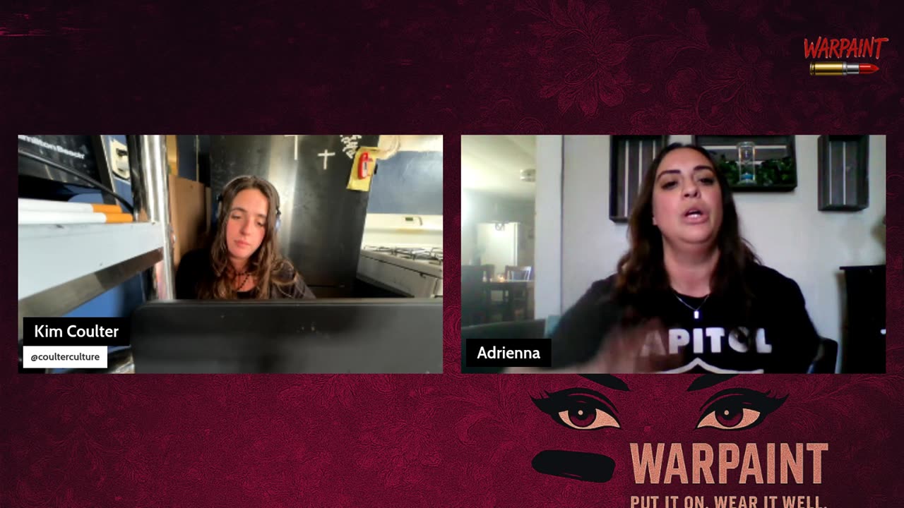 WARPAINT: WELCOME ADRIENNA AS MY CO-HOST