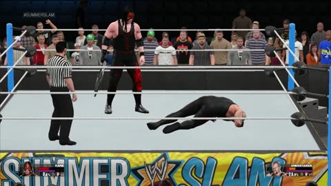 WWE 2K25 Kane Destroys Undertaker!