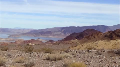 Old Spanish Trail Over Boulder Dam