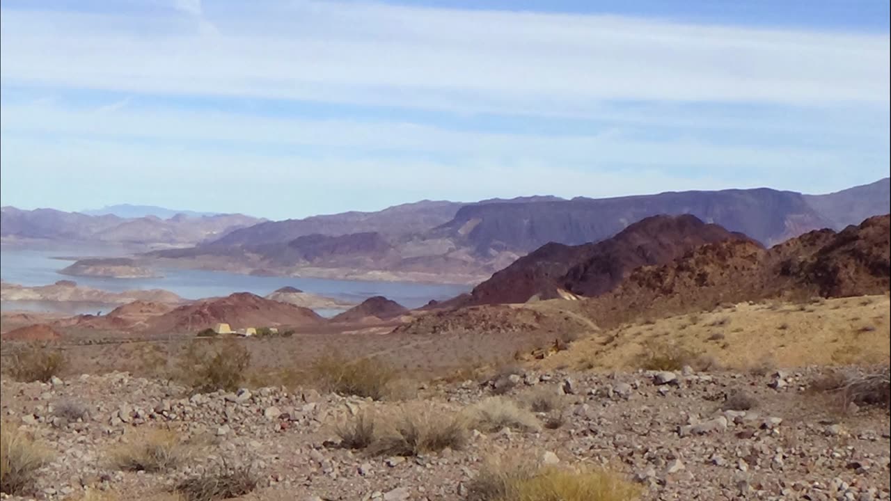 Old Spanish Trail Over Boulder Dam