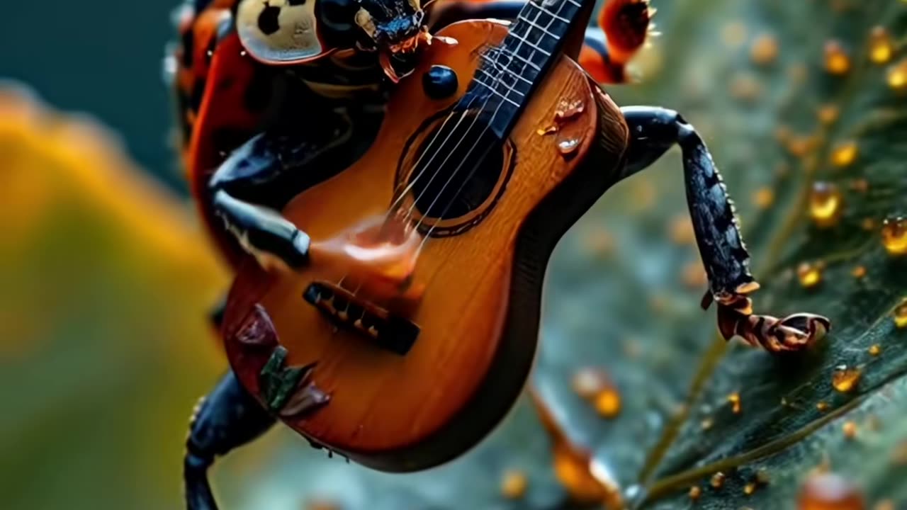 #evergreen #ai #animal #bugs #guitar #fyp