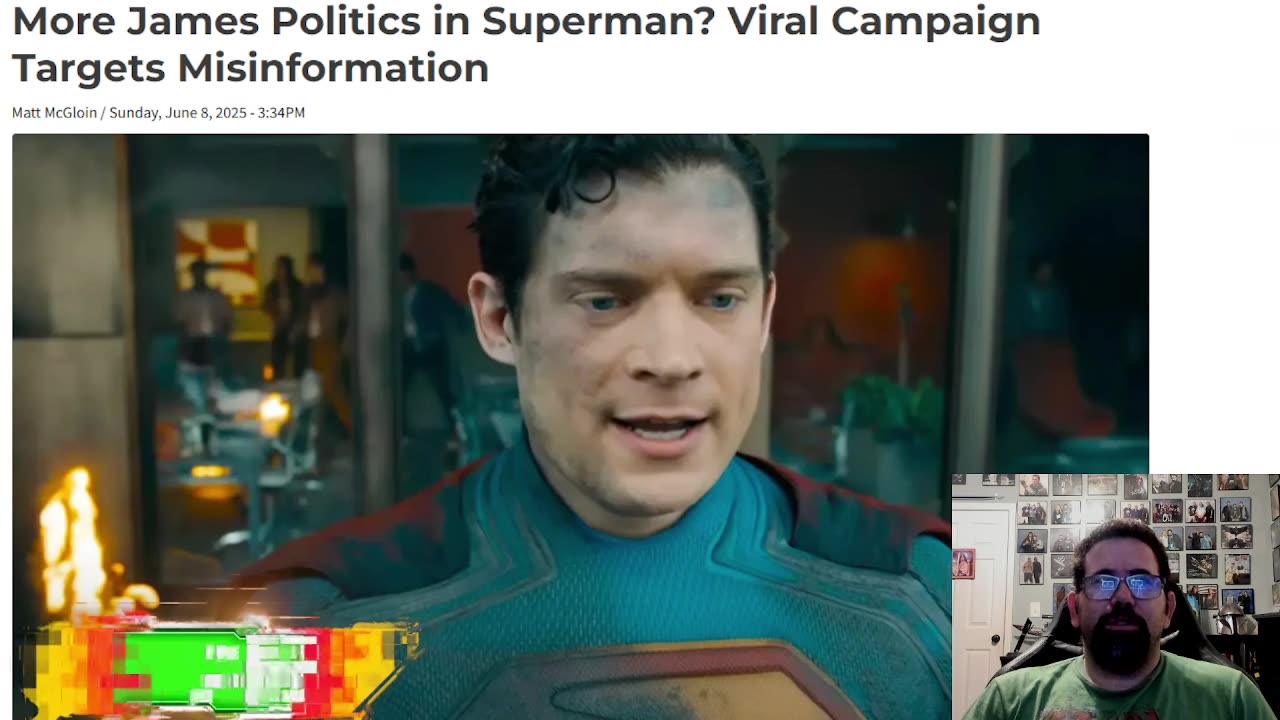 Superman Movie Being More Political