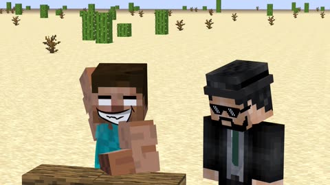 Herobrine Goes Super! 💥 Breaking the Bedrock | Minecraft Shorts