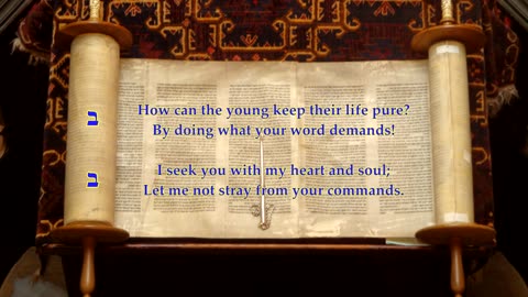 Psalm 119 part 2 v9-16 "How can the young keep their life pure?" tune: Tallis' Canon. 2nd: beth