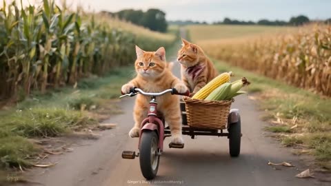 "Market Mystery! Ginger’s Missing & Puppy Saves the Day 🐱🛒